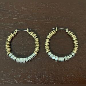 All Saints Hana Bead Hoop Earrings